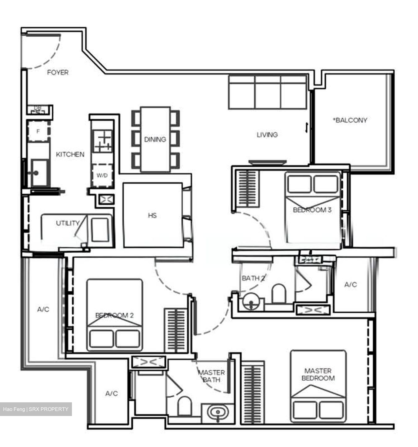 Mori (D14), Apartment #601034561
